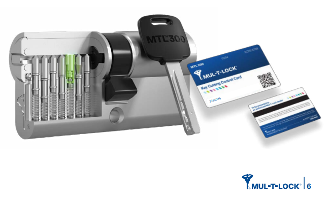 Mul-T-Lock MTL 300 vložka 55mm + prodloužení