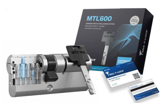 Mul-T-Lock MTL 600 Interactive®+ půlvložka 40,5mm (31x9,5)