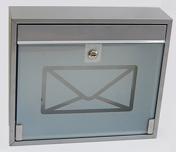 Poštovní schránka KVIDO se sklem 