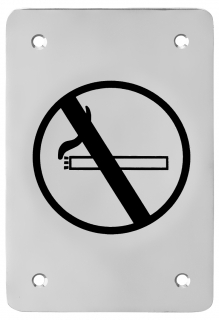 Piktogram Zákaz kouření HR nerez